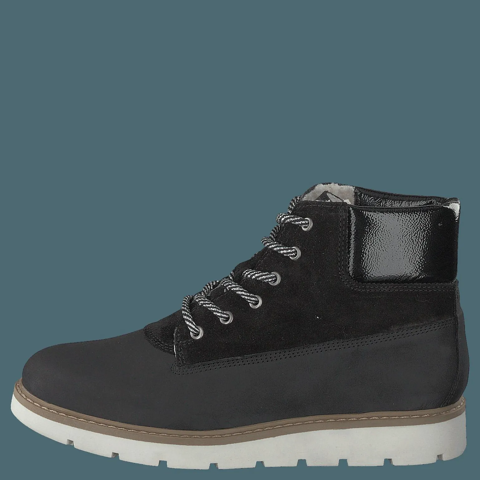 Biaanli Winter Wedge Boot Black