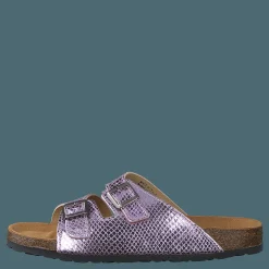 Biabetricia Buckle Sandal 468 Pink Snake