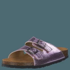 Biabetricia Buckle Sandal 468 Pink Snake