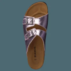 Biabetricia Buckle Sandal 468 Pink Snake