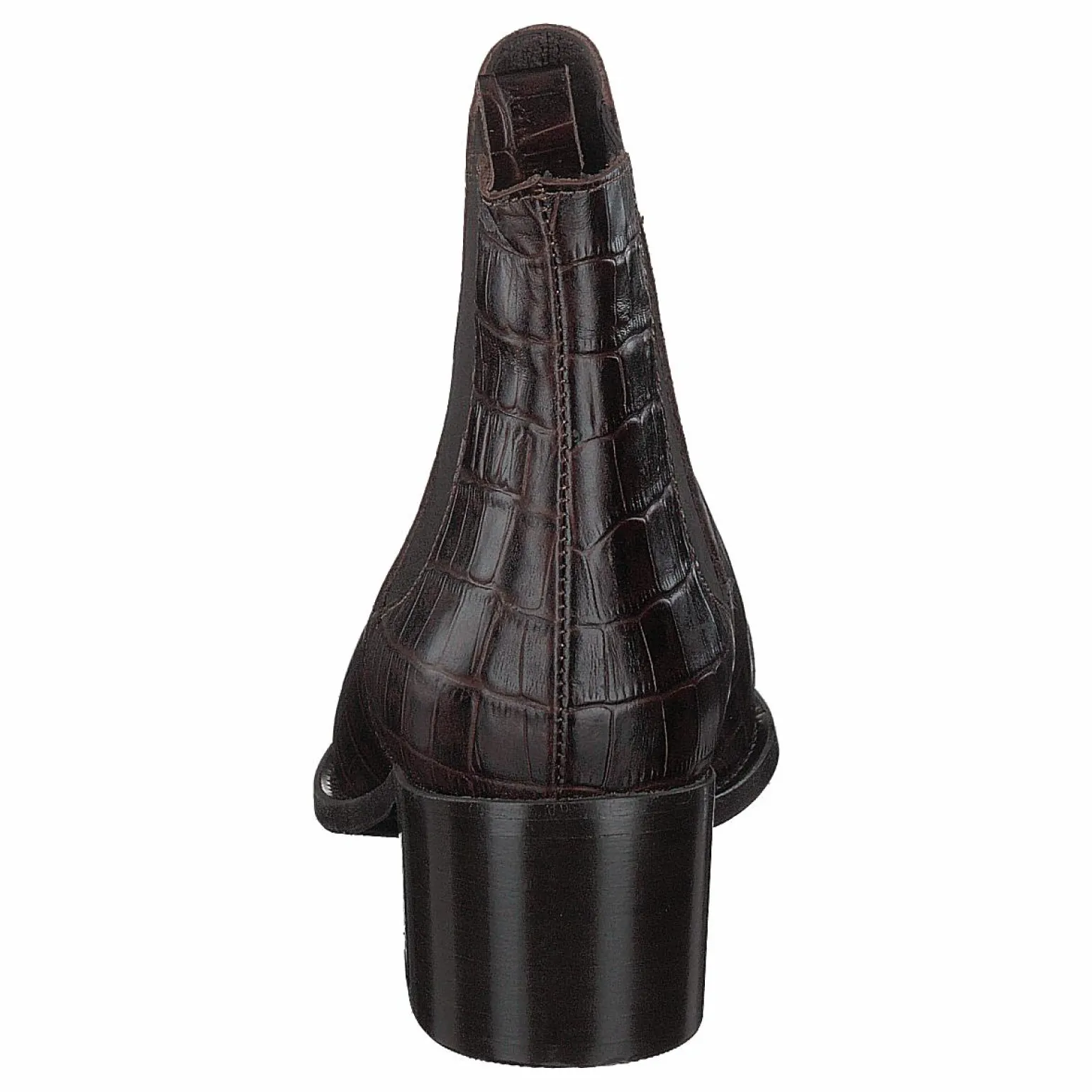 Biacarol Croco Dress Chelsea Dark Brown