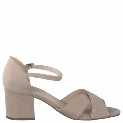Biacate Suede Cross Sandal 271 Nougat 1