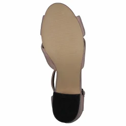 Biacate Suede Cross Sandal 491 Powder 1