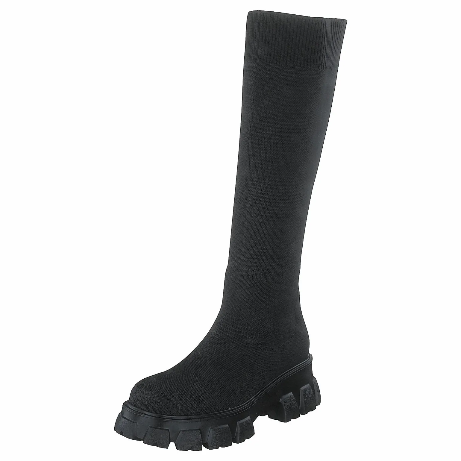 Biaprima Knee High Sock Boot K Black
