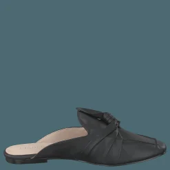 Birke Assymetric Bow Mule 100 - Black