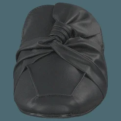 Birke Assymetric Bow Mule 100 - Black