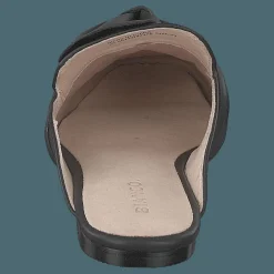 Birke Assymetric Bow Mule 100 - Black