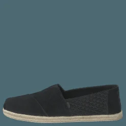 Black Suede Emb/rope Mn Alpr E Black