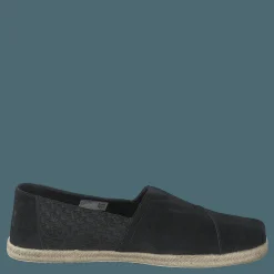 Black Suede Emb/rope Mn Alpr E Black