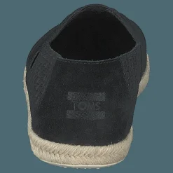 Black Suede Emb/rope Mn Alpr E Black