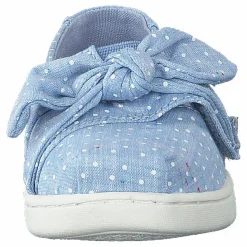 Bliss Speckled Chambray Dots Light Blue