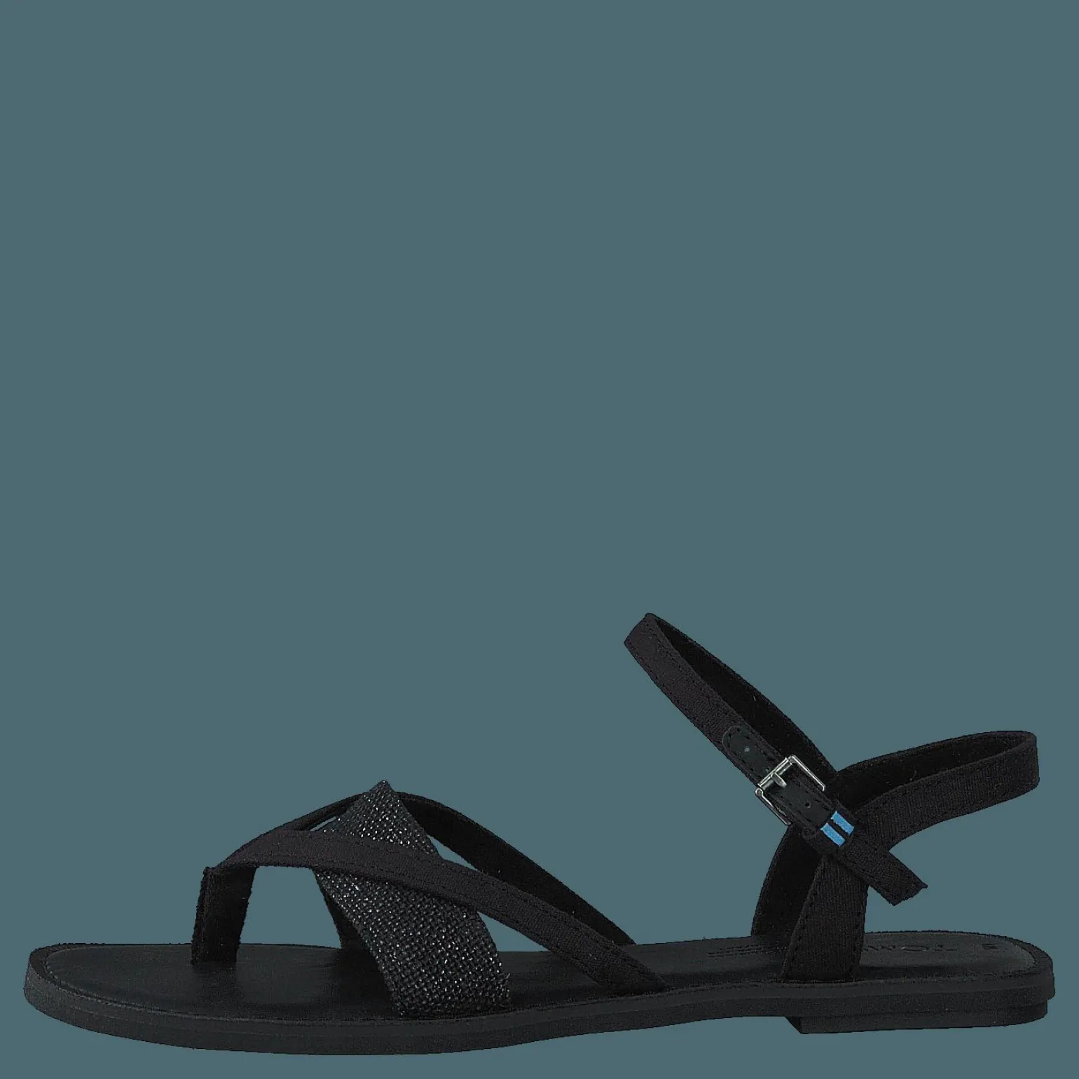 Blk Cvs/foil Woven Wm Lexie Sa Black