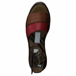 Bono290fly Tan/cherry Red/brown