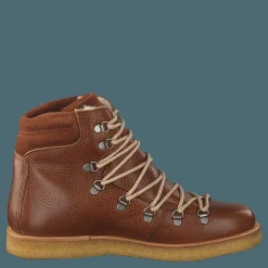 Boot With Laces And D-rings Medium Brown
