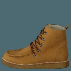 Boot With Wool Lining And Wide 2580 Camel