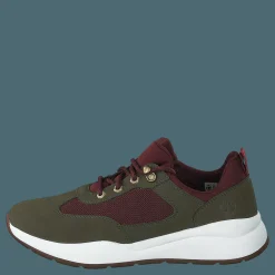 Boroughs Low Sneaker Hkr Dark Green Nubuck