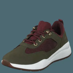 Boroughs Low Sneaker Hkr Dark Green Nubuck