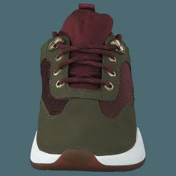 Boroughs Low Sneaker Hkr Dark Green Nubuck