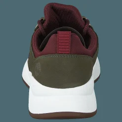 Boroughs Low Sneaker Hkr Dark Green Nubuck