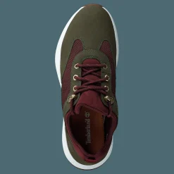 Boroughs Low Sneaker Hkr Dark Green Nubuck