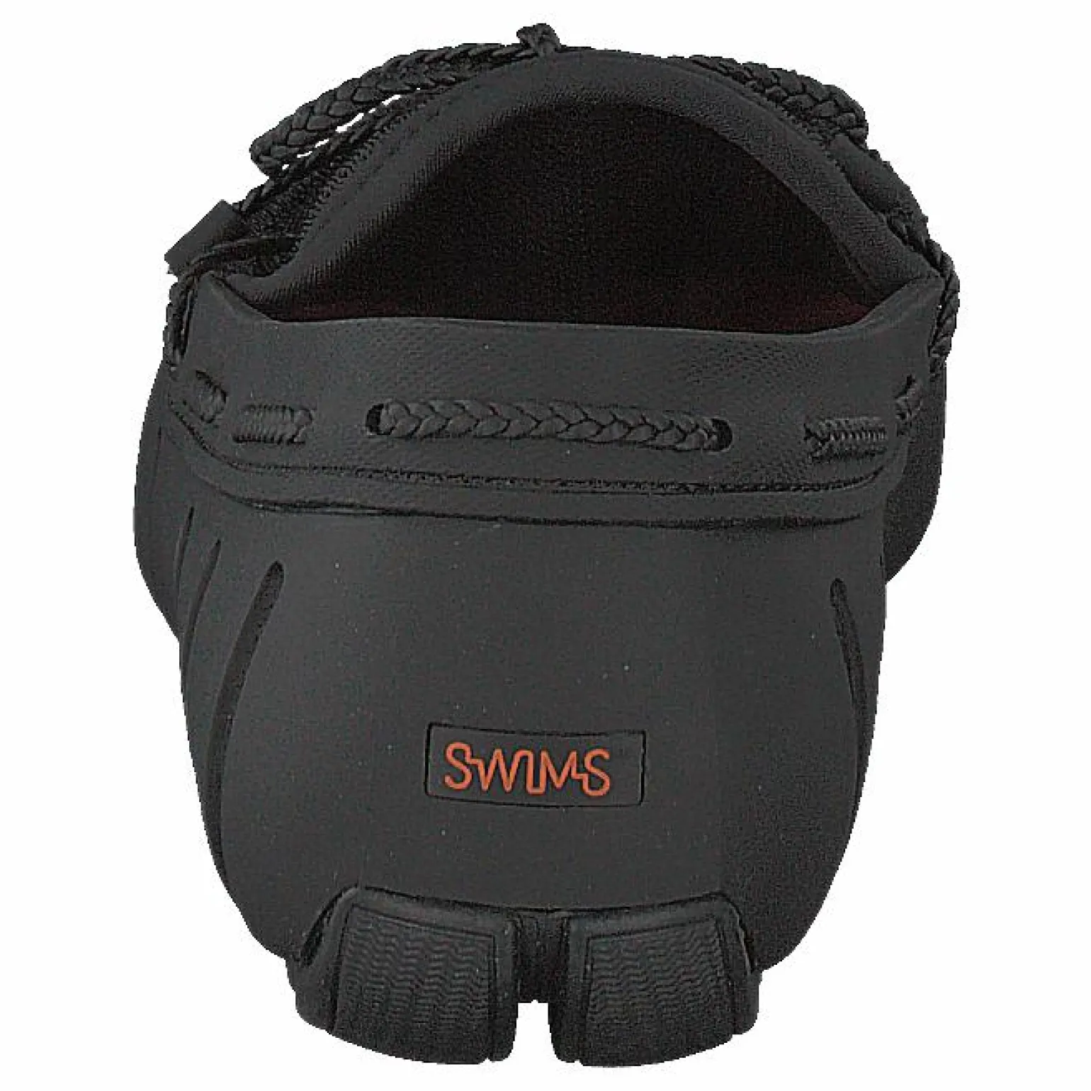 Braided Lace Loafer Black