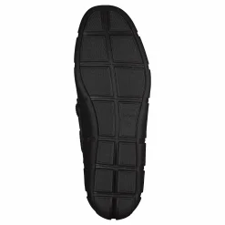 Braided Lace Loafer Black