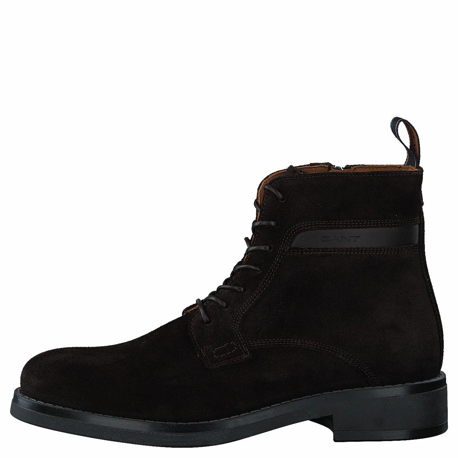 Brookly Mid Lace Boot Dark Brown