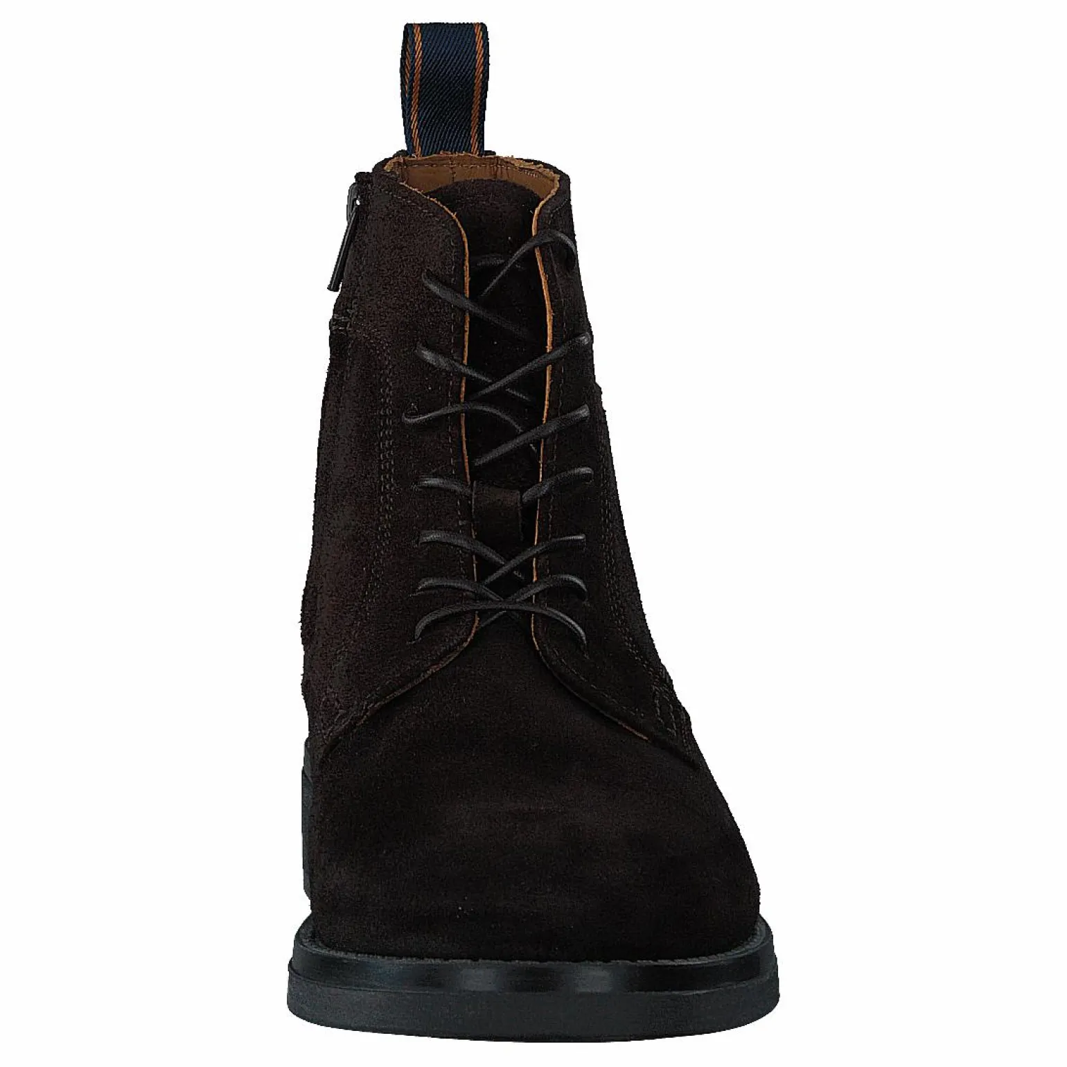 Brookly Mid Lace Boot Dark Brown