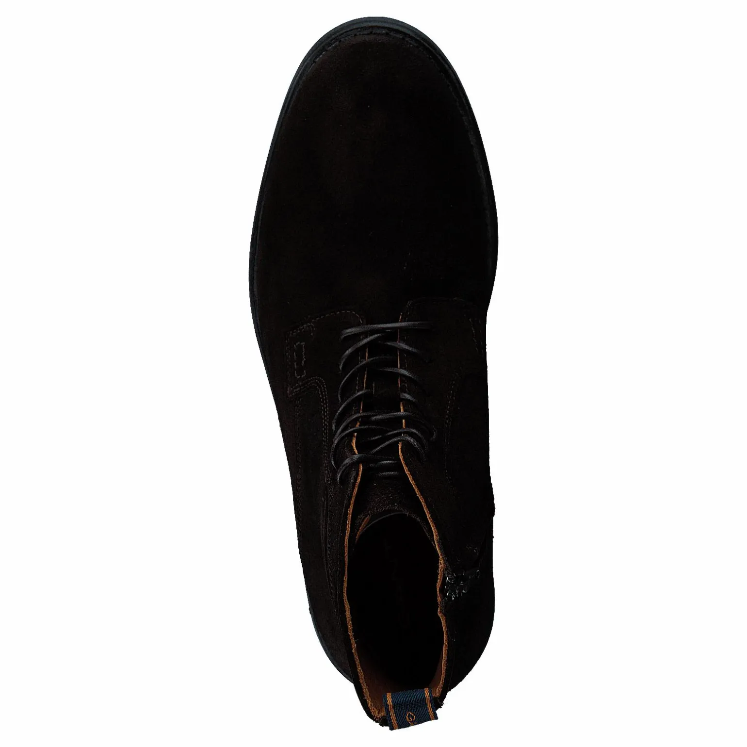 Brookly Mid Lace Boot Dark Brown