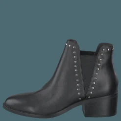 Cade Bootie Black Leather