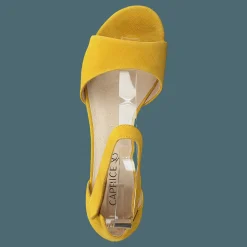 Carla Yellow Suede