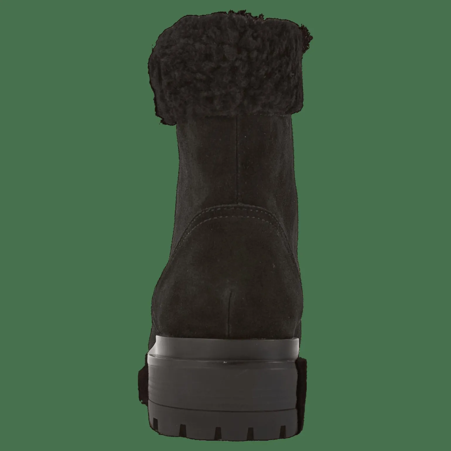 Carlee Suede Bootie Black/Black