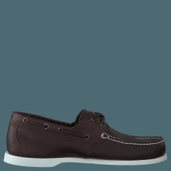 Cedar Bay Boat Shoe Dk Brown Full Grain