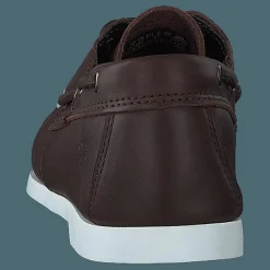 Cedar Bay Boat Shoe Dk Brown Full Grain