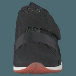 Cesky Strap Slip On Black Nubuck