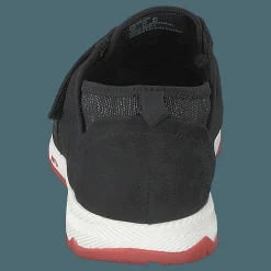 Cesky Strap Slip On Black Nubuck