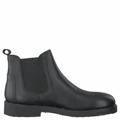 Chelsea Boot With Chunky Sole Black/black