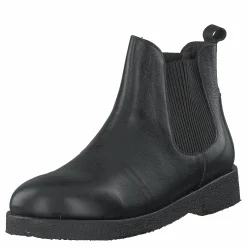 Chelsea Boot With Chunky Sole Black/black