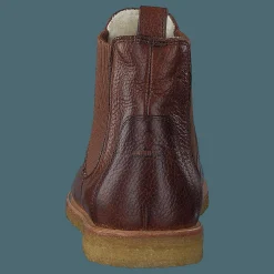 Chelsea boot with wool lining 2509 Medium Brown