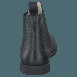 Chelsea boot with wool lining Black/Black