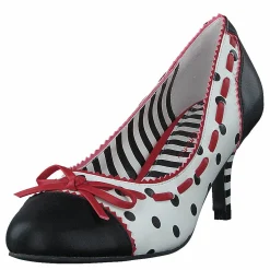 Cherry Fizzy Black/white/red - Dots