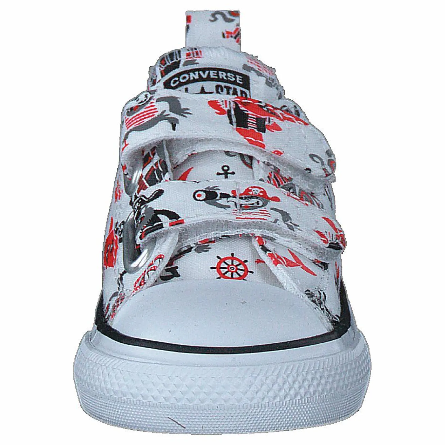 Chuck Taylor All Star 2v Pirat 102-white/university Red/black