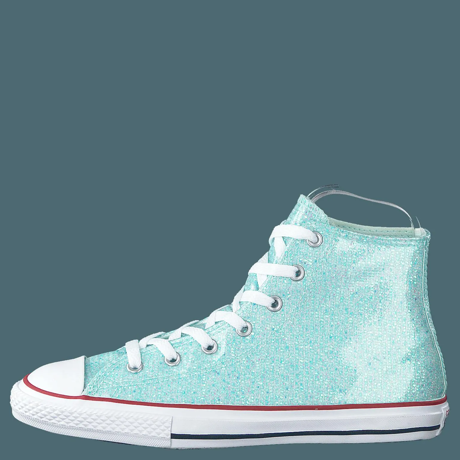 Chuck Taylor Hi Sparkle Teal Tint