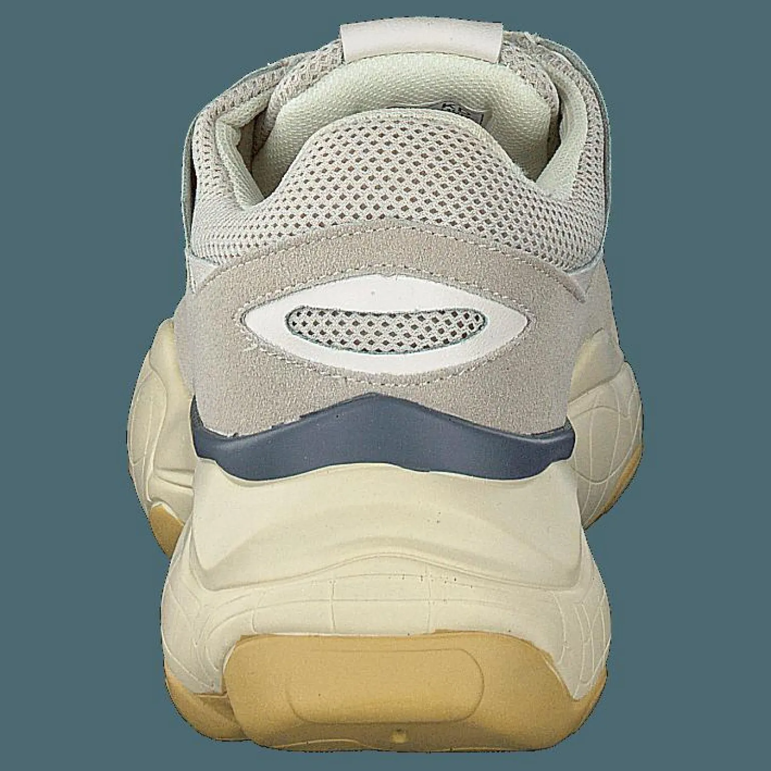 Chunky Graphic Sole Trainers Nude