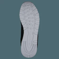 Cl Lthr Woven EMB Black/White