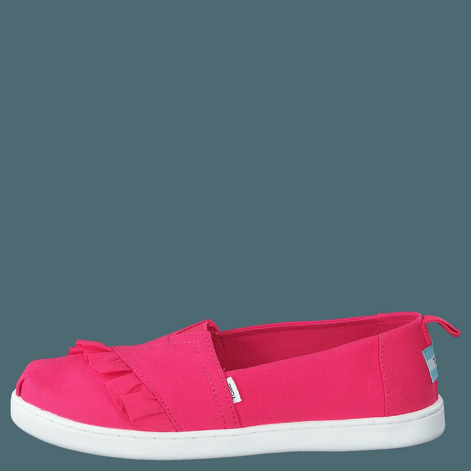 Classic Canvas Ruffle Youth Raspberry