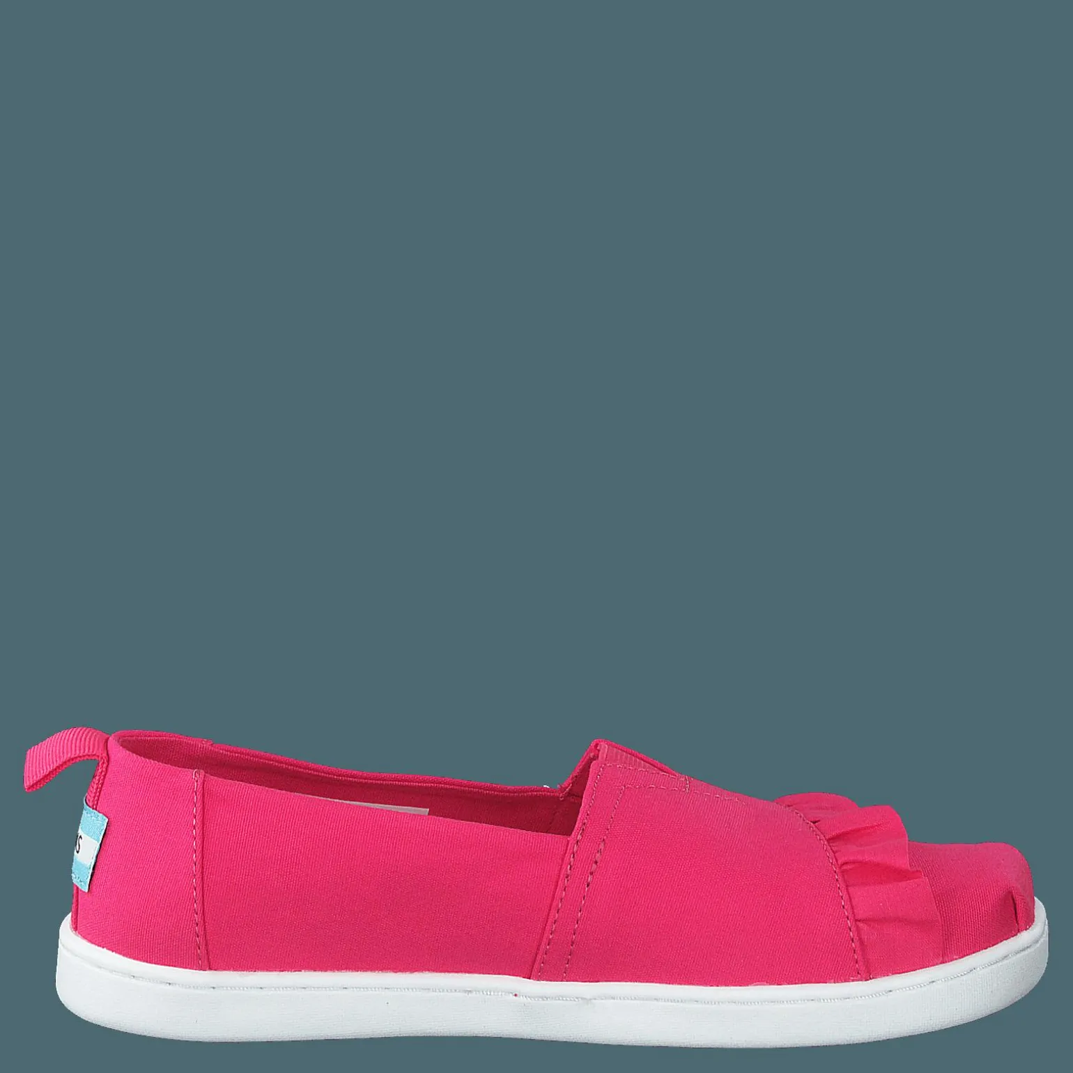Classic Canvas Ruffle Youth Raspberry