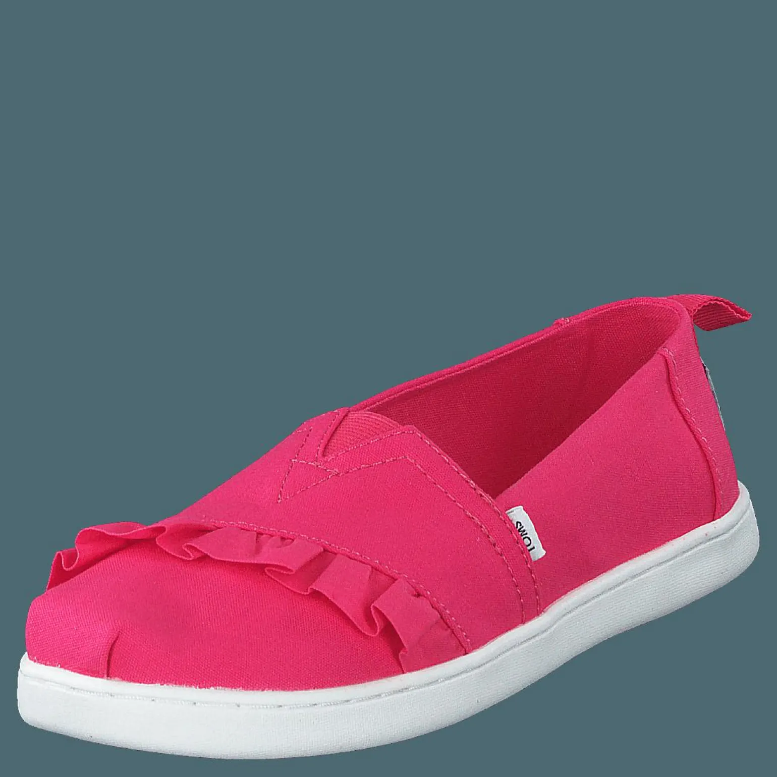 Classic Canvas Ruffle Youth Raspberry