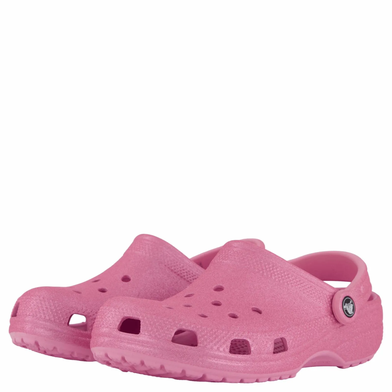 Classic Glitter Clog K Pink Tweed Glitter
