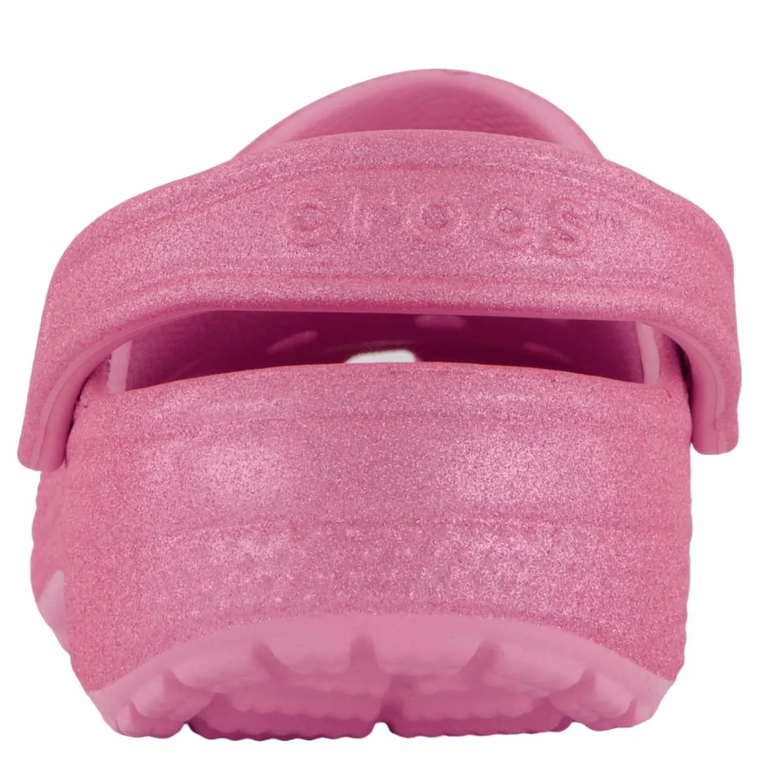 Classic Glitter Clog K Pink Tweed Glitter